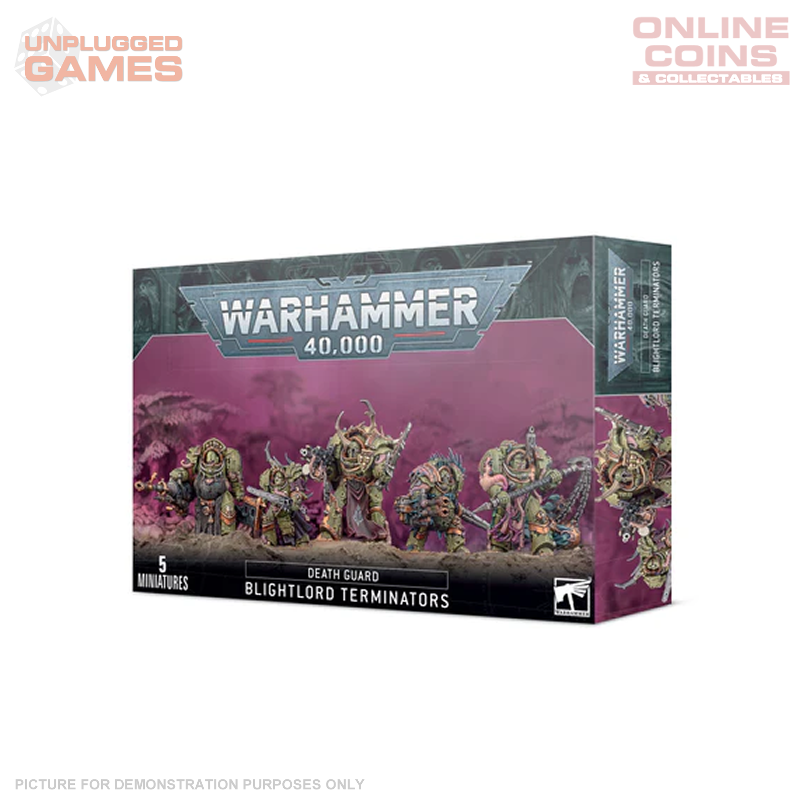 Warhammer 40,000 - Death Guard Blightlord Terminators